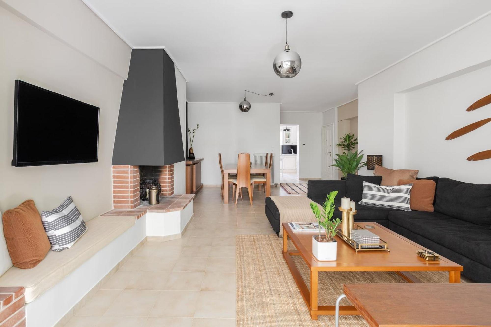 Fresh Detailed Stylish Apartment At Acropolis Athen Eksteriør billede