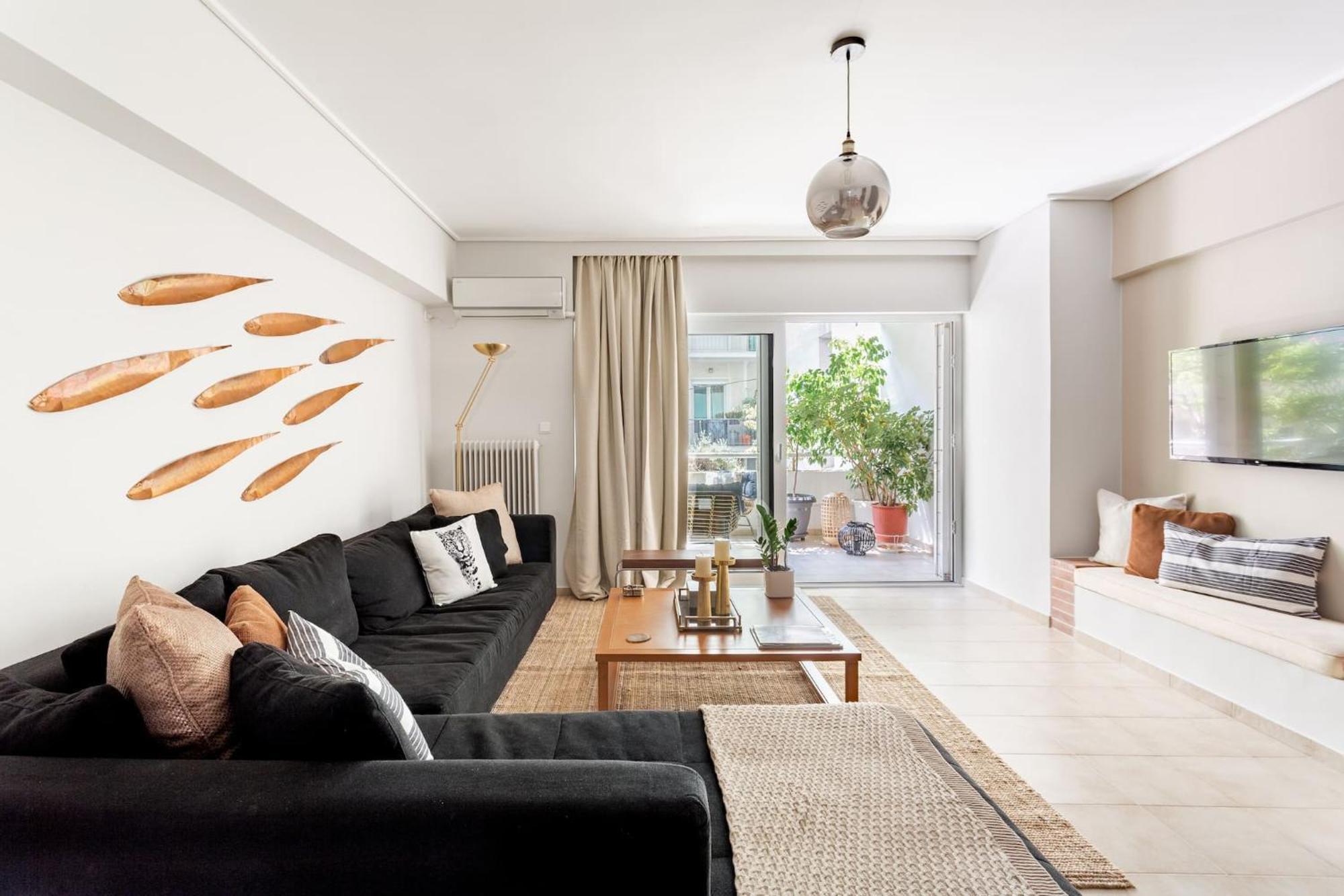 Fresh Detailed Stylish Apartment At Acropolis Athen Eksteriør billede