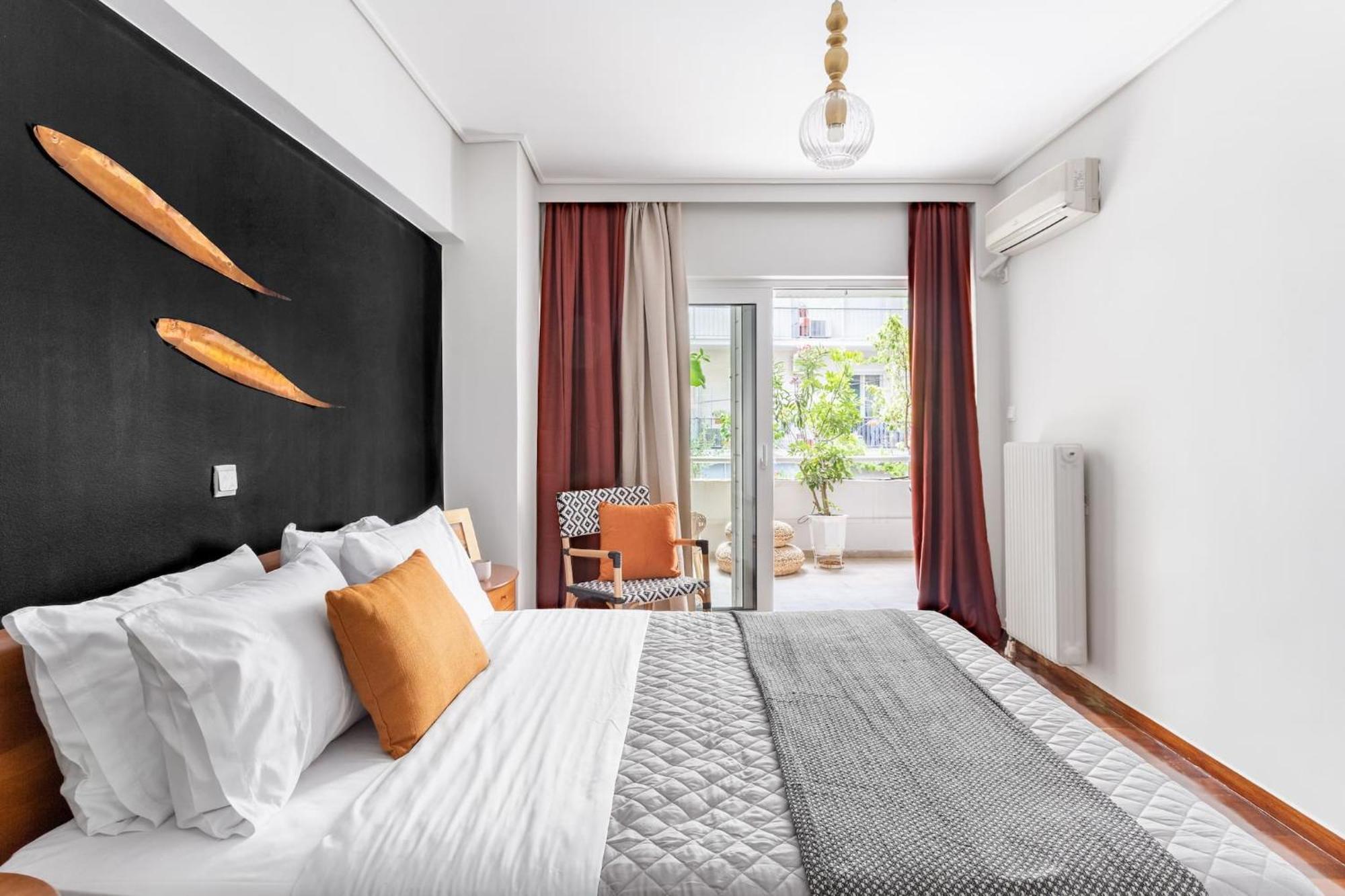 Fresh Detailed Stylish Apartment At Acropolis Athen Eksteriør billede